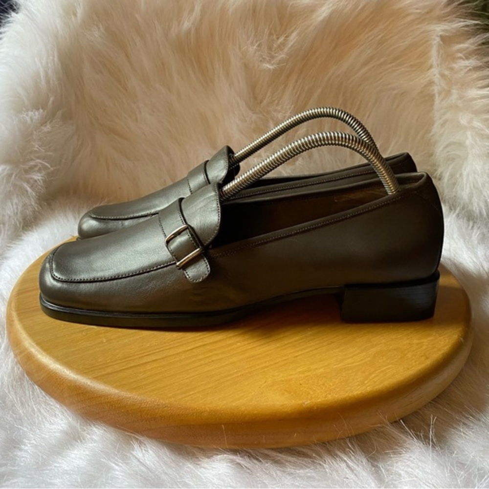 Aerology Shoes Women’s Size 10 Slip On Heel‎ Brown GrannyCore